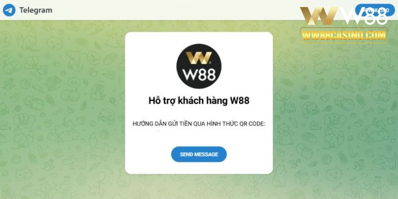 Liên hệ W88 an toàn hơn với kênh Telegram Liên hệ W88 an toàn hơn với kênh Telegram