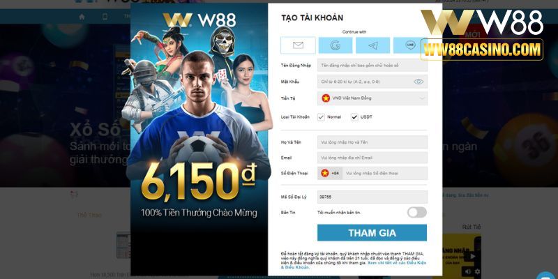 Liên hệ W88 để xử lý các vấn đề về đăng nhập và đăng ký Liên hệ W88 để xử lý các vấn đề về đăng nhập và đăng ký