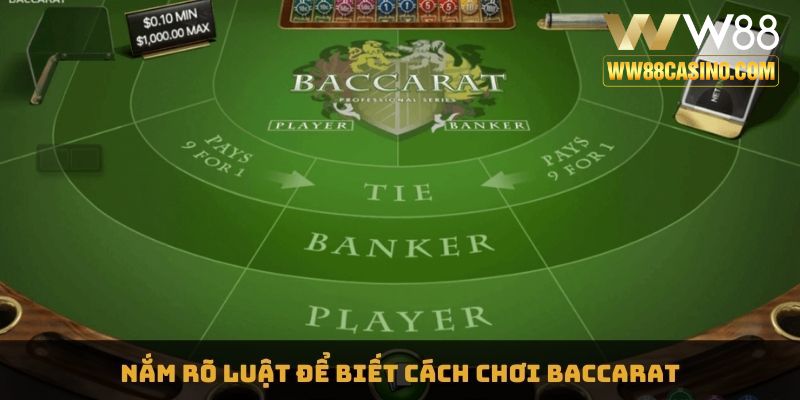 Nắm rõ luật để hiểu cách tham gia baccarat Nắm rõ luật để hiểu cách tham gia baccarat