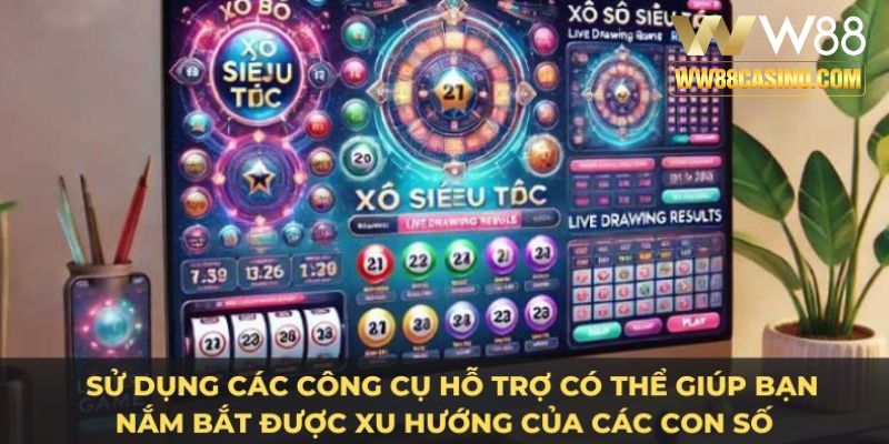 Sử dụng các công cụ hỗ trợ có thể giúp bạn nắm bắt được xu hướng của các con số Sử dụng các công cụ hỗ trợ có thể giúp bạn nắm bắt được xu hướng của các con số