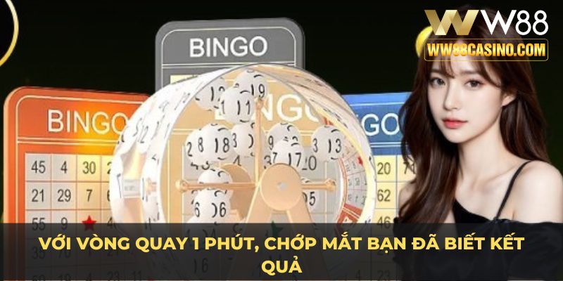 Với vòng quay 1 phút, chớp mắt bạn đã biết kết quả Với vòng quay 1 phút, chớp mắt bạn đã biết kết quả
