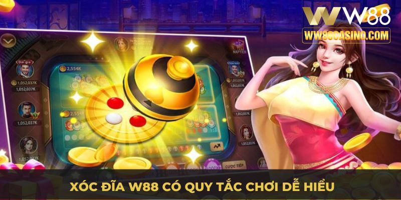 Xóc đĩa W88 có quy tắc chơi dễ hiểu Xóc đĩa W88 có quy tắc chơi dễ hiểu